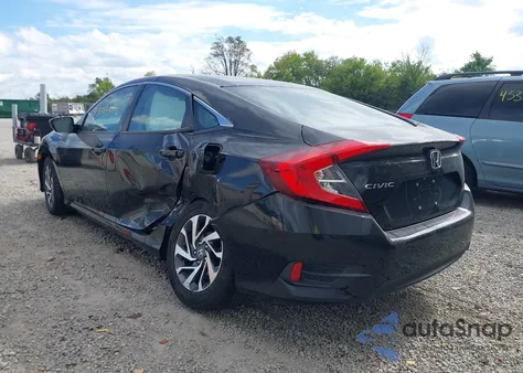 2016 Honda Civic Ex из США, поврежденный, VIN 19XFC2F73GE093986
